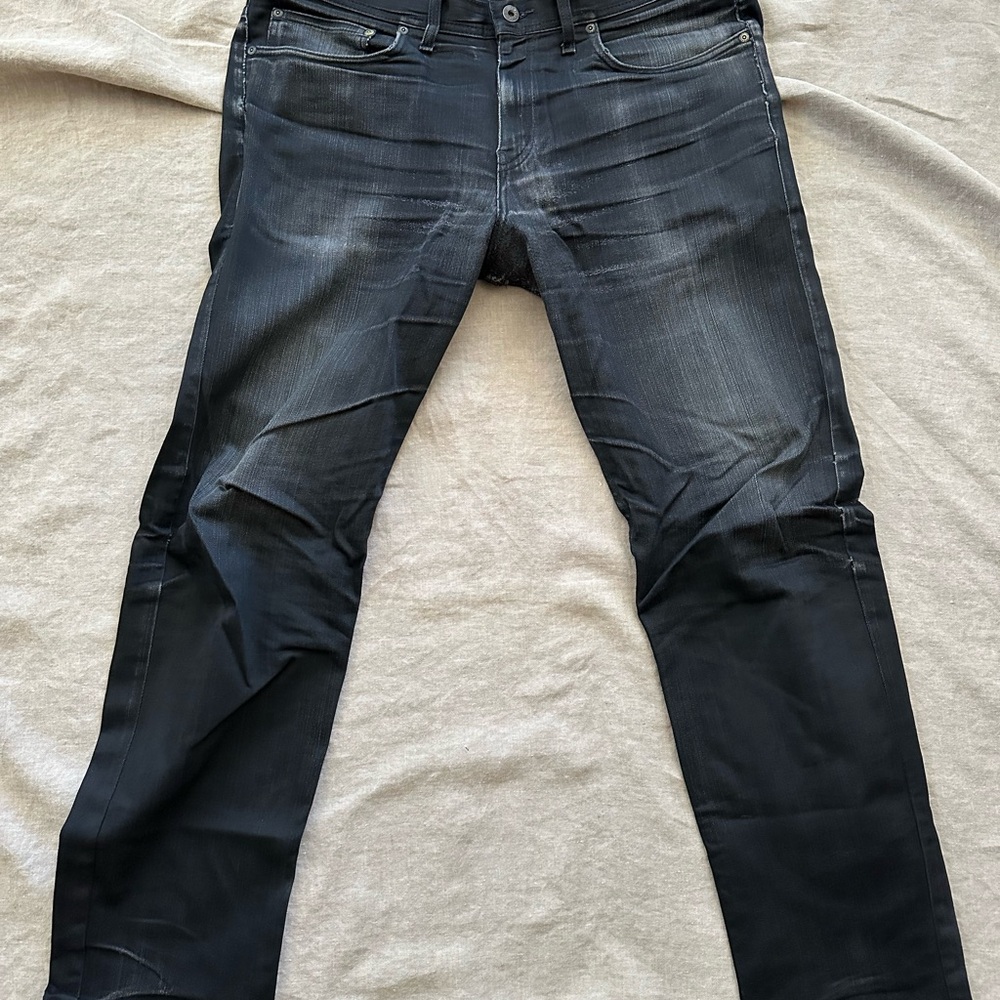Naked & Famous Cashmere Black Denim